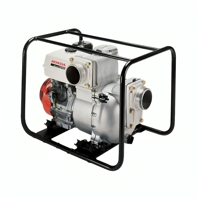 Honda GX390 Petrol Trash Pump 4"X4" WT40X Japan 3.1L Fuel Tank Capacity