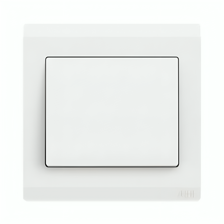 ABB 1 Gang 1 Way 10Amp Push type Switch, INORA BL430, White