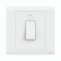 ABB 1 Gang 1 Way 20Amp Double Pole Switch with Neon light, INORA BL111S, White
