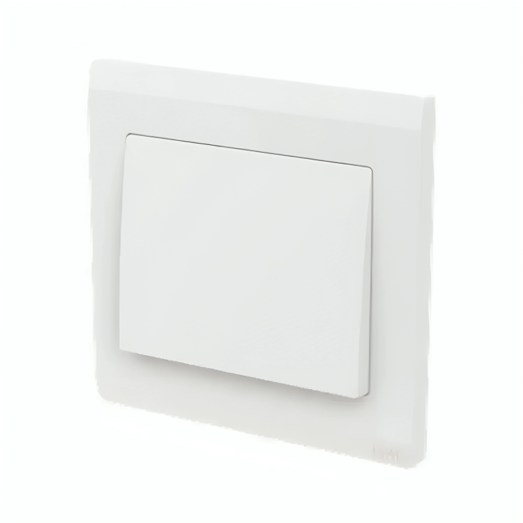 ABB 1 Gang 2 Way 10Amp Switch,Inora BL105, White