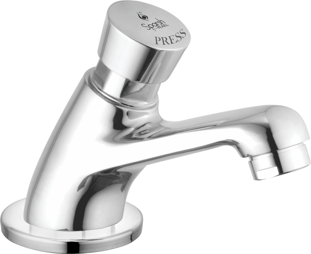 Sparsh Pressmatic Pillar Tap