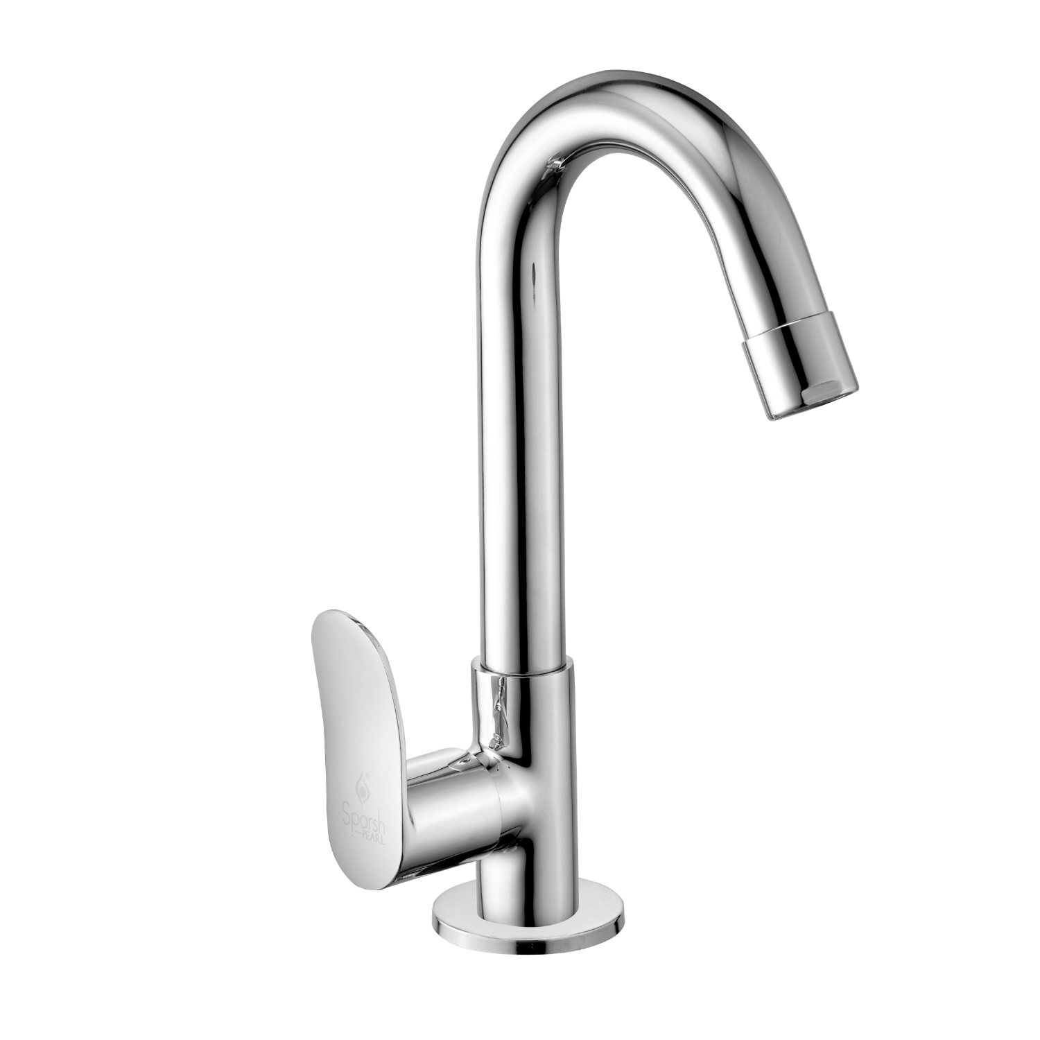 Sparsh Elena Basin mounted sink cock (Silver Chrome)