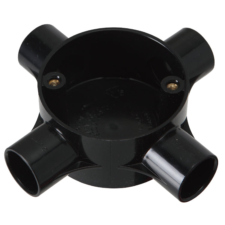 ERA 4 Way PVC Junction Box – Electrical Conduit Intersection Box