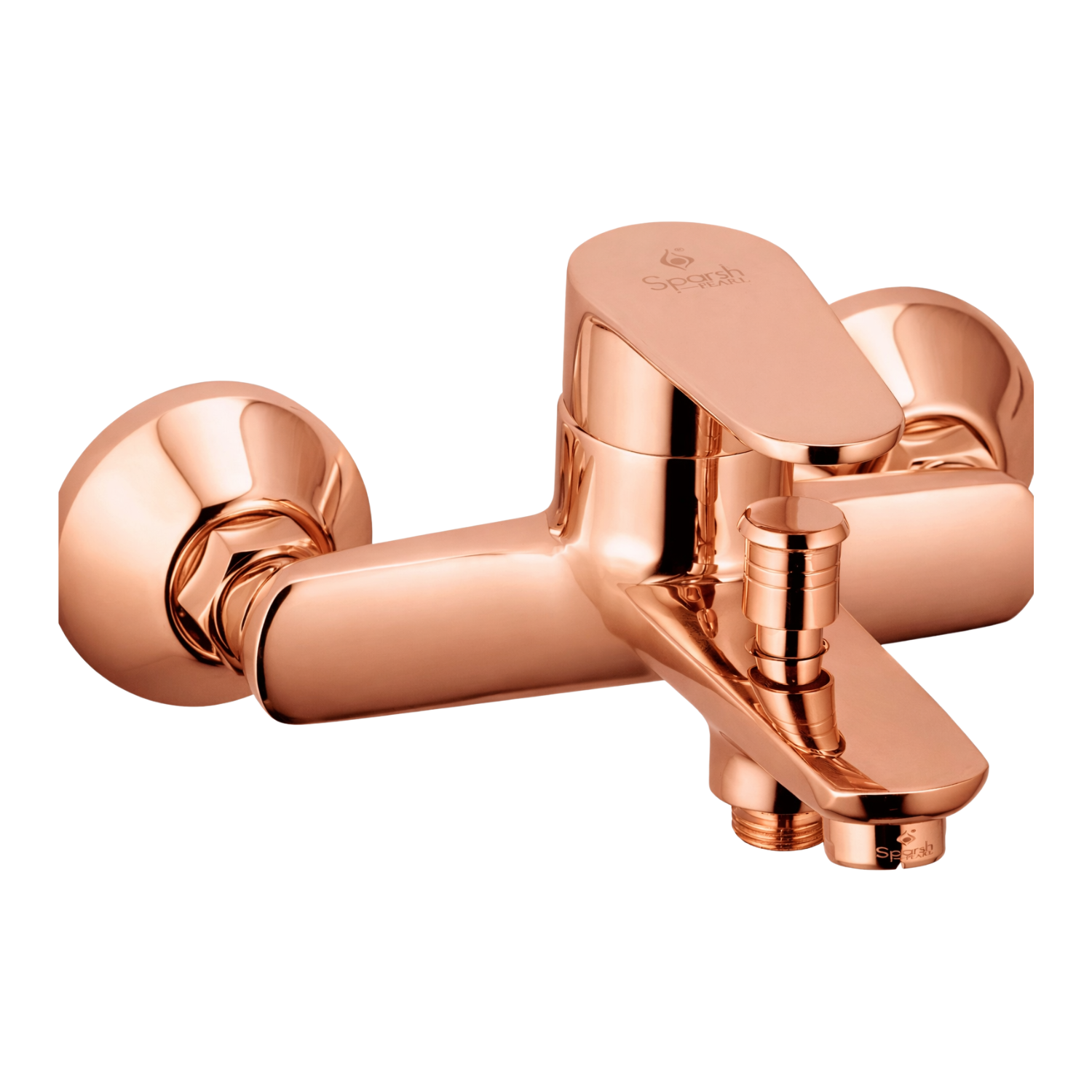 Sparsh Oyster Single lever Bath Mixer. With HS-470- Rose Gold