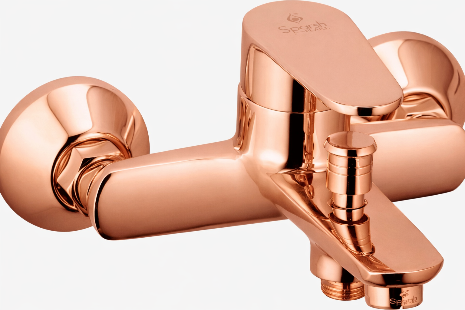 Sparsh Oyster Single lever Bath Mixer. With HS-470- Rose Gold