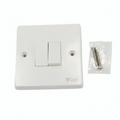 Veto VT 1122 10AX 2- Gang 2- Way Plate Switch