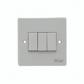 Veto 3 Gang 1 Way Switch