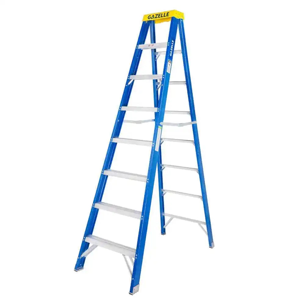 GAZELLE G3008 8ft Fiberglass Step Ladder (2.4m)
