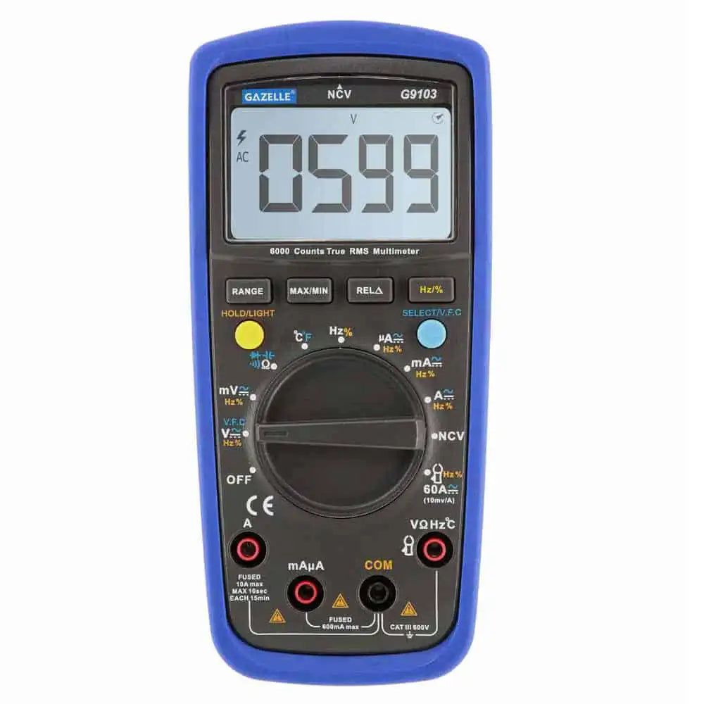 GAZELLE G9103 True RMS Multimeter, 10A